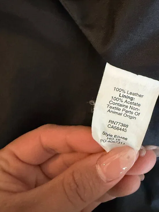 Madewell Leather Moto Jacket - Picture 3 of 3